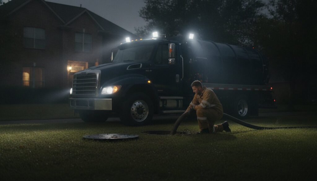 Emergency Septic Pumping 24/7: Rapid Response for Texas Homeowners