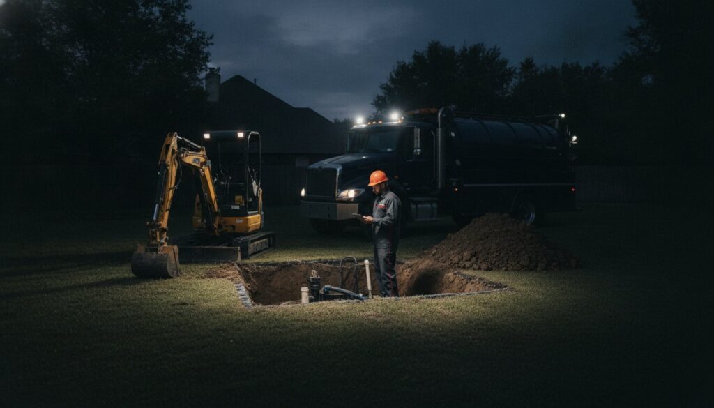24-Hour Septic Repair in Cypress, TX: Immediate Emergency Solutions