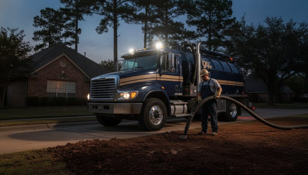 24 Hour Septic Service Houston: Emergency Repair & Pumping