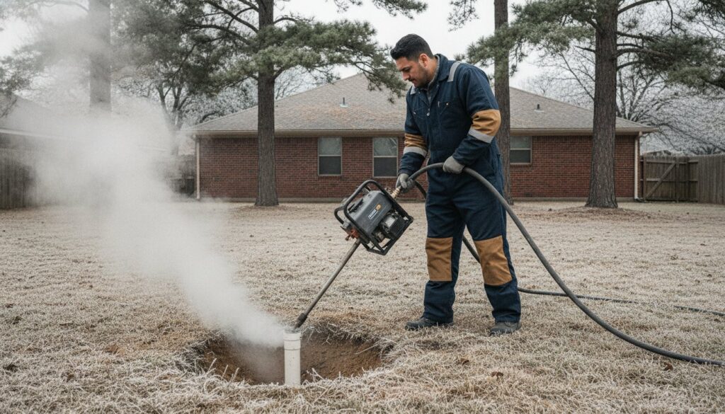 Frozen Septic Line Repair in Houston: A 2026 Emergency & Prevention Guide
