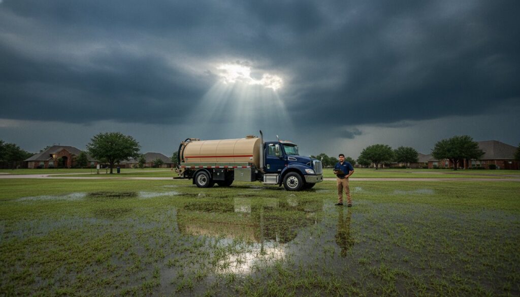 Preventing Septic Backups in Heavy Rain: A Texas Homeowner’s Guide