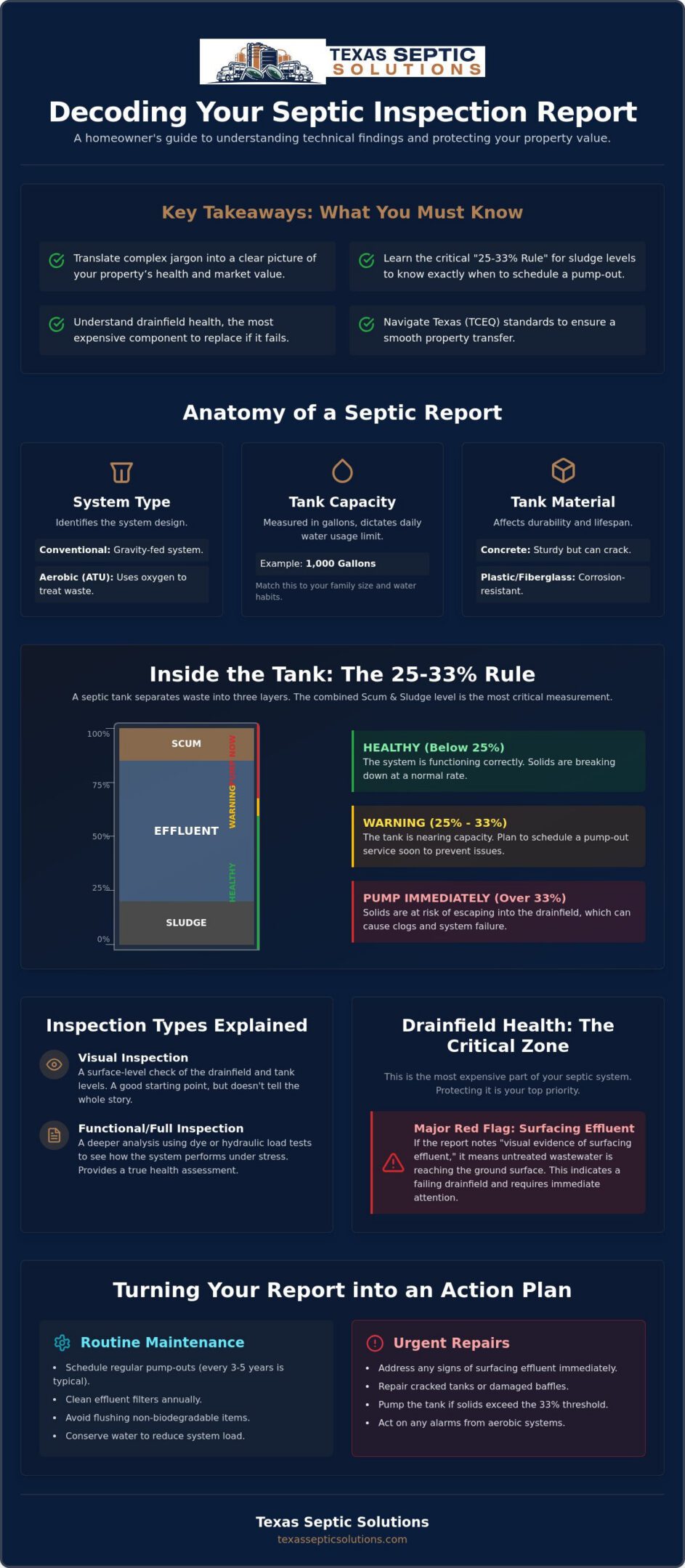 Septic Inspection Report Explained: A Homeowner’s Guide to Decoding the Data