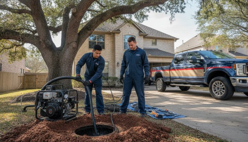 Septic Line Clog Removal in Houston: Professional Solutions for 2026