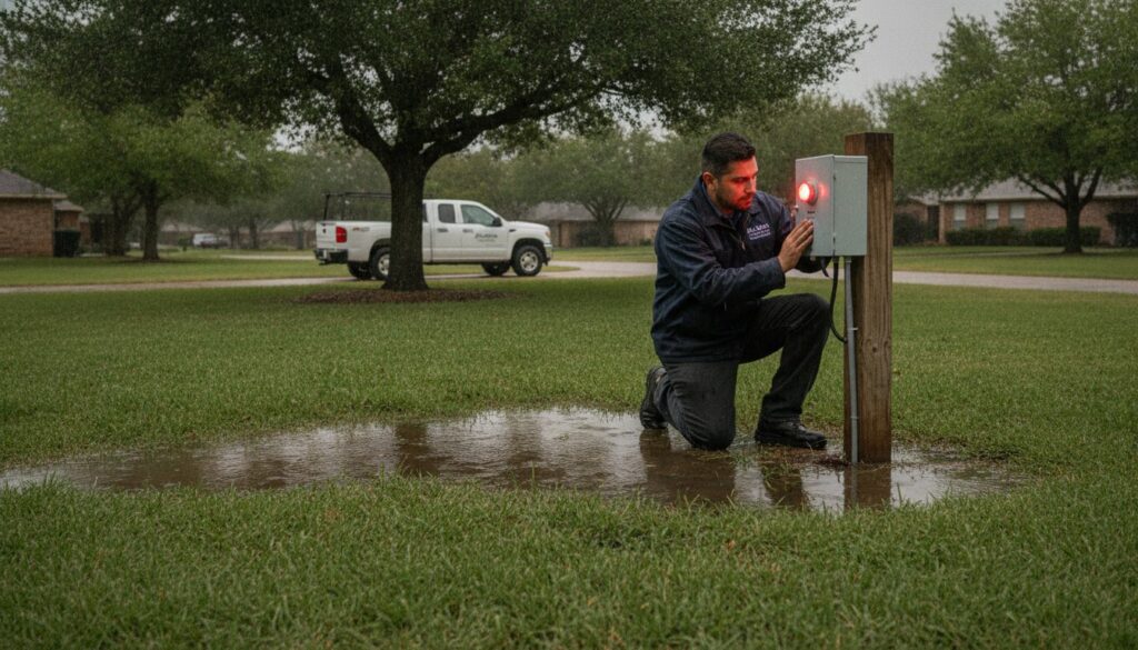 Septic Tank Alarm Keeps Going Off in Rain: Causes and Solutions