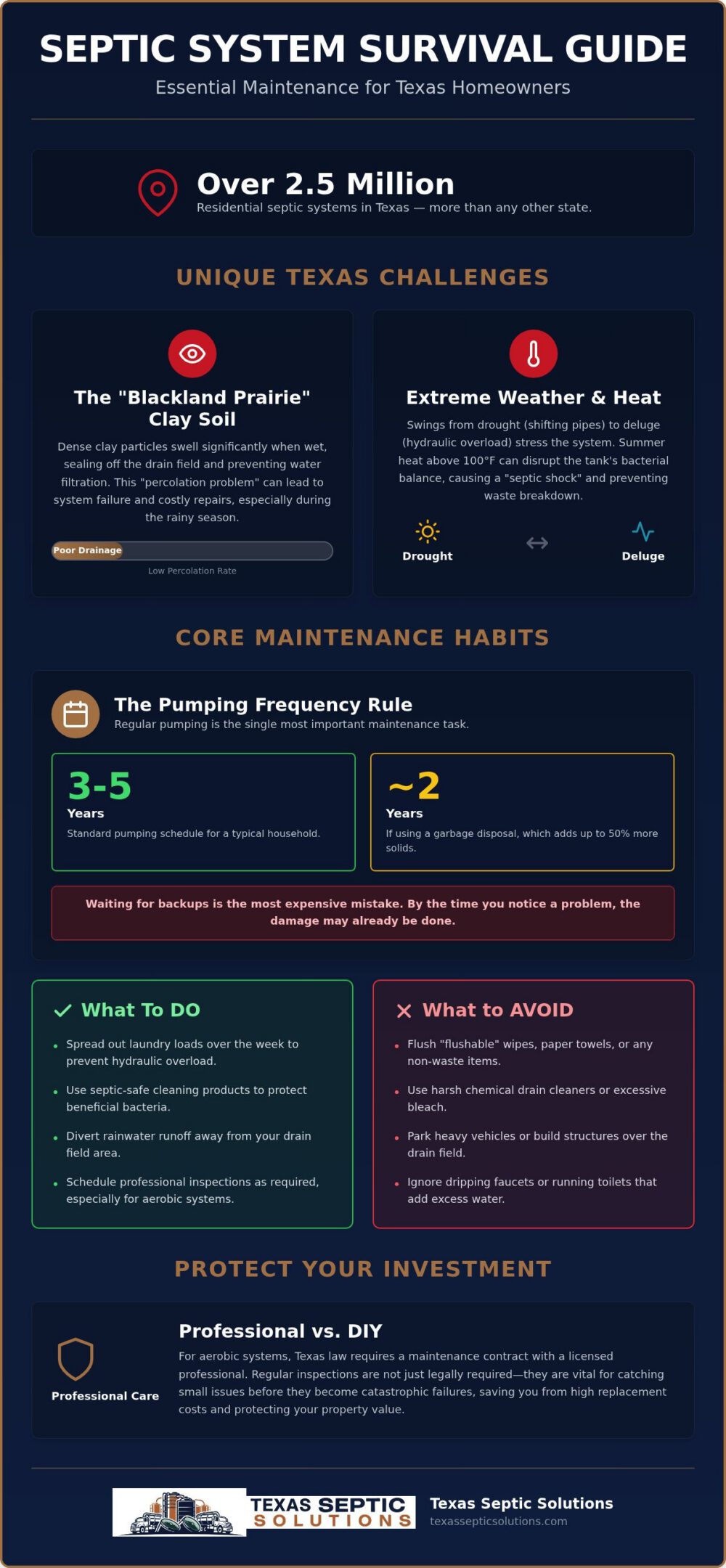Texas Homeowner's 2026 Septic System Maintenance Guide