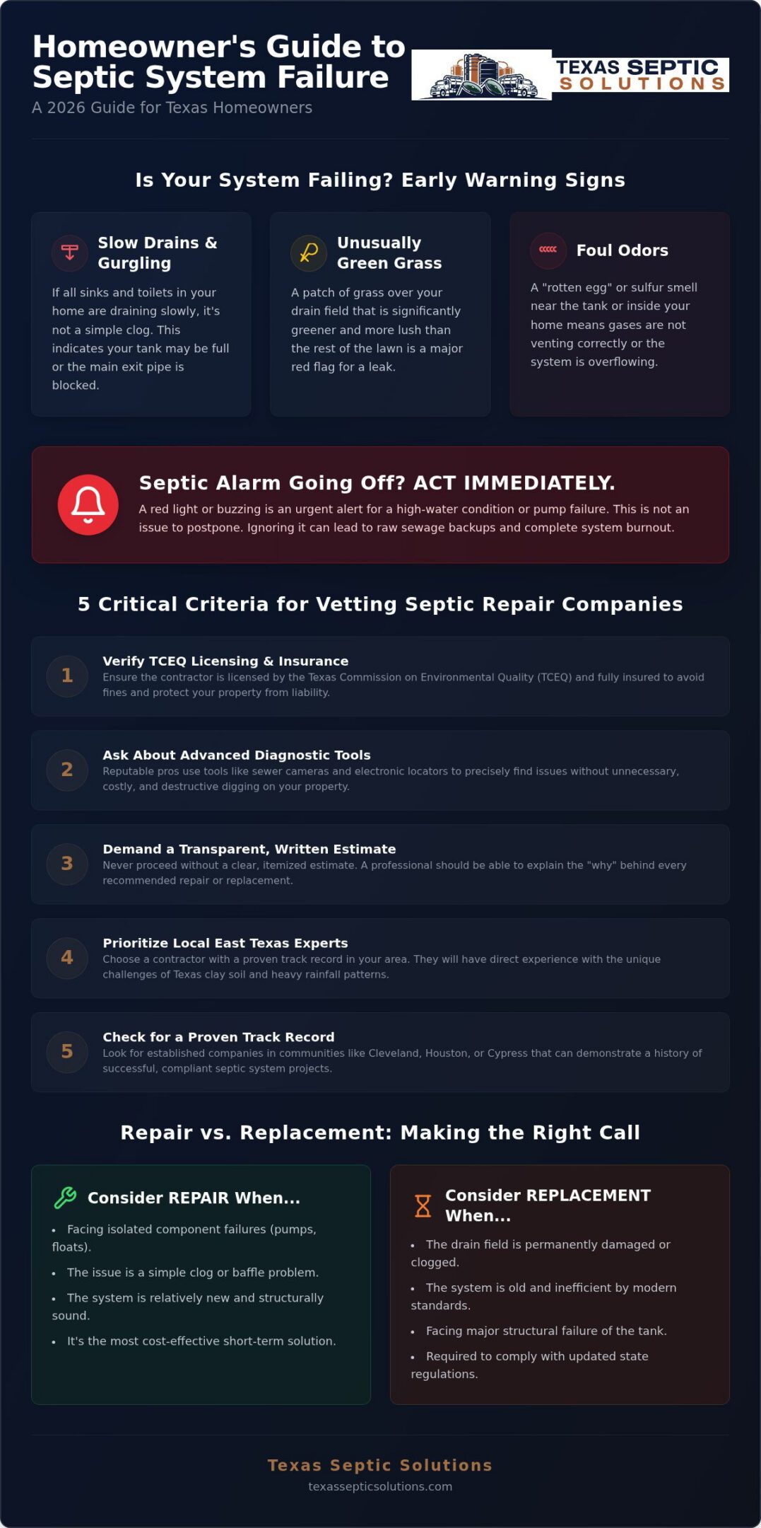 Choosing the Best Septic Repair Contractors Near Me: 2026 Buying Guide