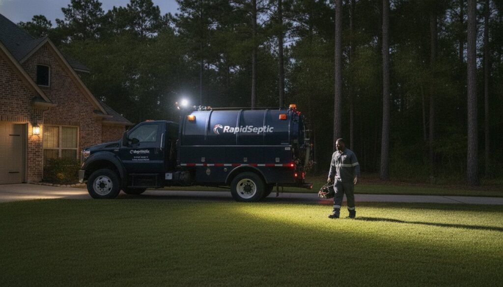 Cost of Emergency Septic Service Houston: 2026 Pricing Guide