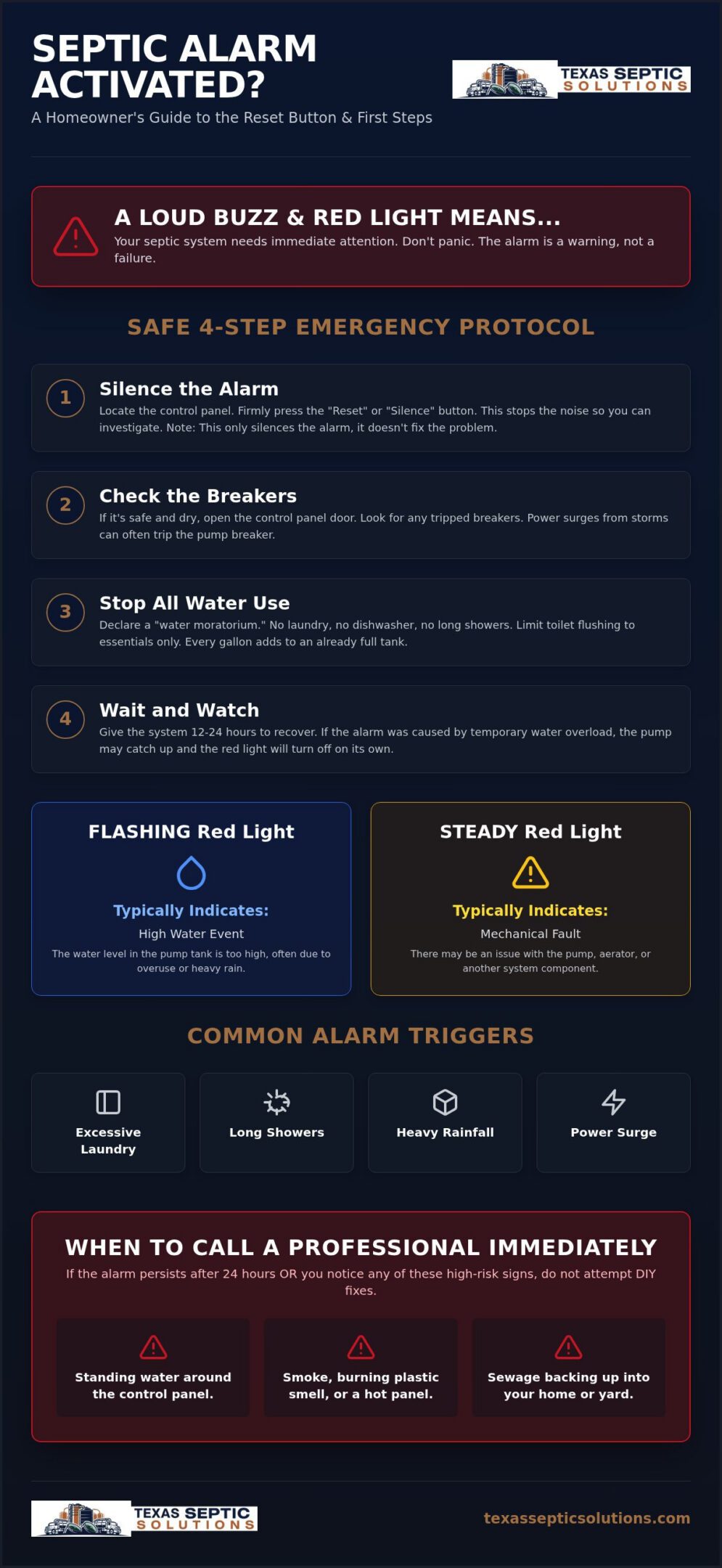 How to Use Your Septic Alarm Reset Button: A Step-by-Step Guide