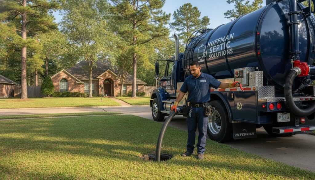 Reliable Septic Service Near Huffman, Texas: 2026 Homeowner Guide