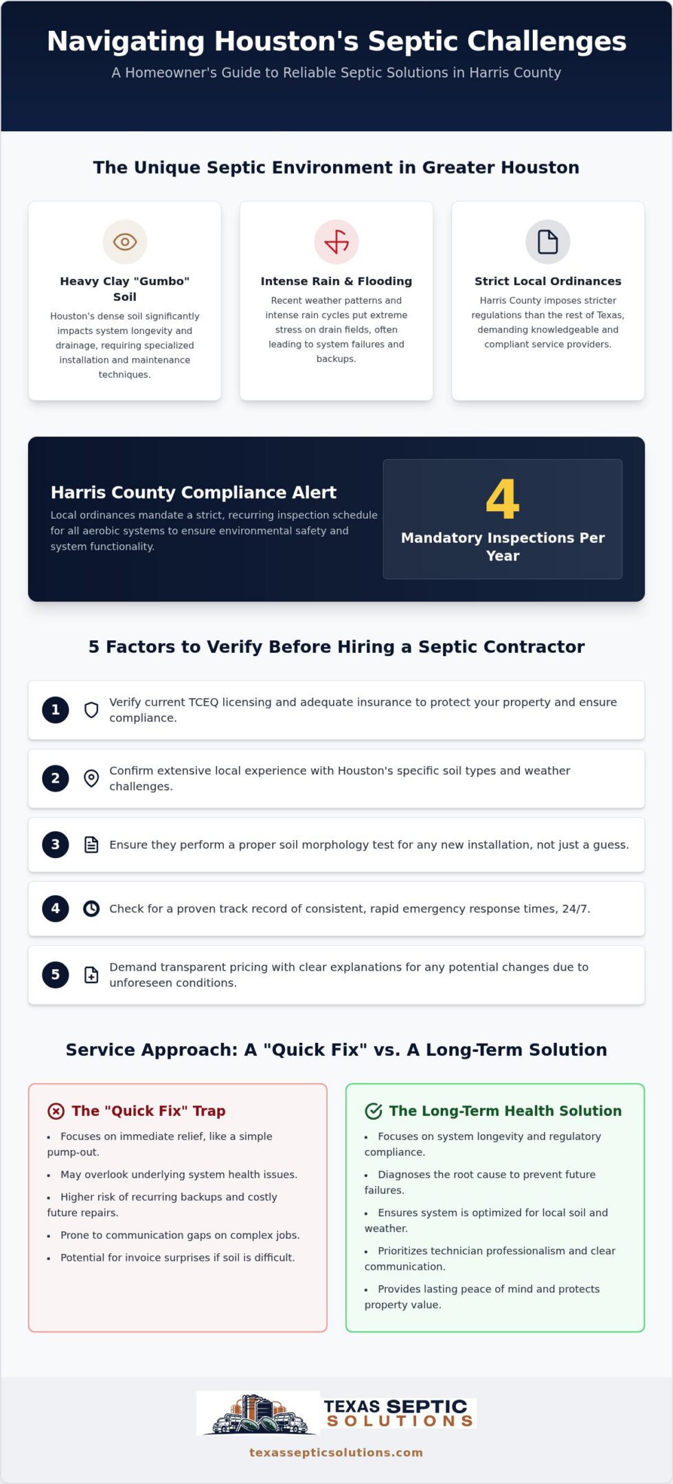 Septic Pro Services Reviews Houston: 2026 Analysis & Comparison Guide
