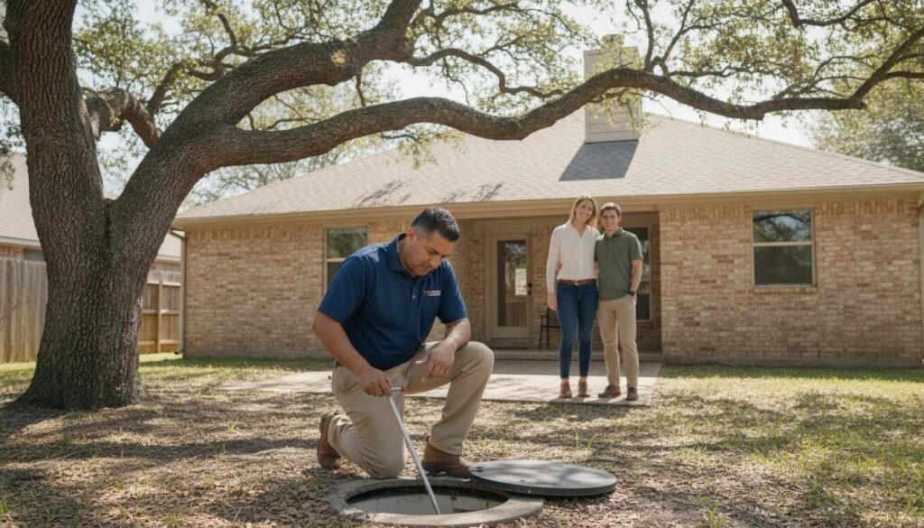 Septic Tank Inspection for Mortgage Lenders: A 2026 Texas Homeowner’s Guide