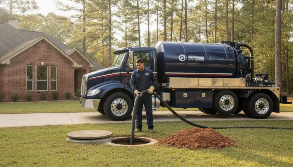 Expert Septic Tank Pumping Service in Shepherd, TX: The 2026 Homeowner’s Guide