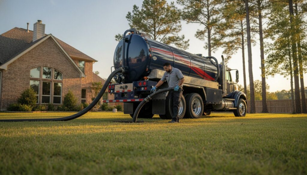 Septic Tank Cleaning in Huffman, TX: A Complete Homeowner’s Guide