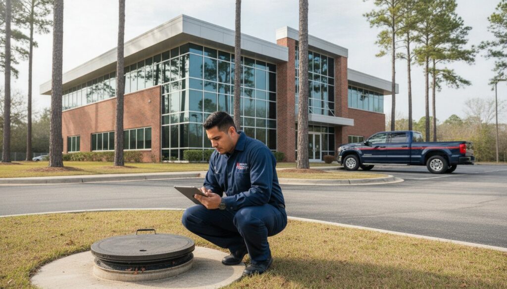 Commercial Septic System Inspection Checklist for Office Buildings in Shepherd, TX