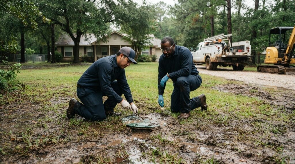 Dealing With Septic Smell in Yard After Rain: Causes and Fixes