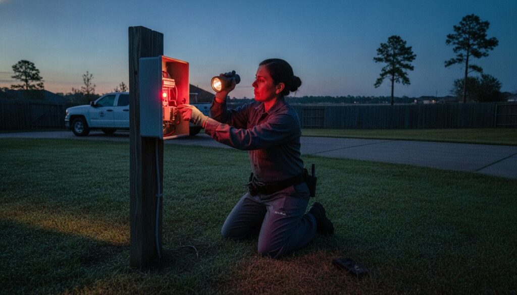 Septic Tank Alarm Going Off in Houston? Step-by-Step Emergency Guide