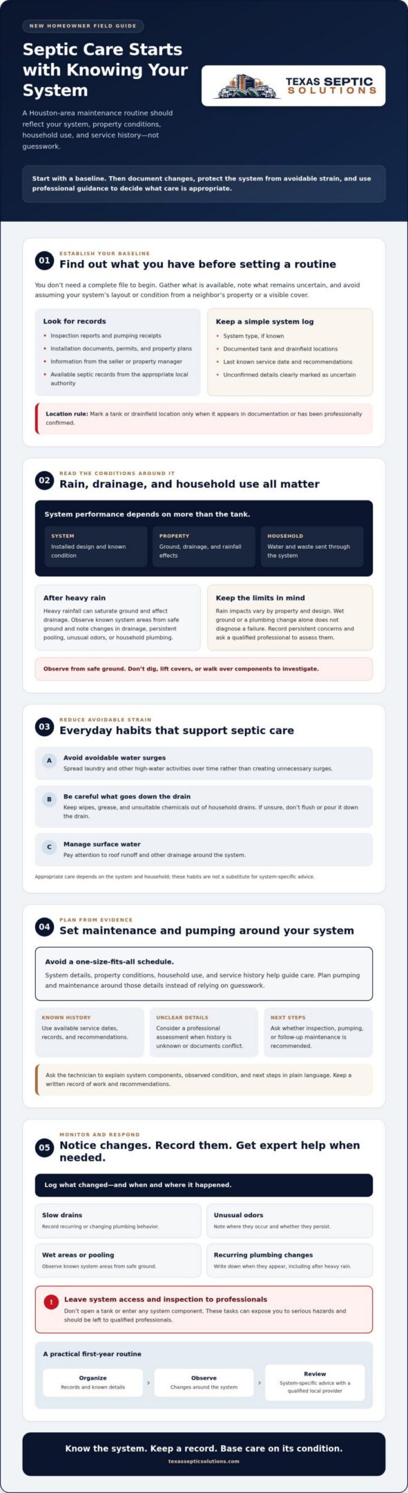 Houston Septic Tank Maintenance: 2026 Homeowner Guide