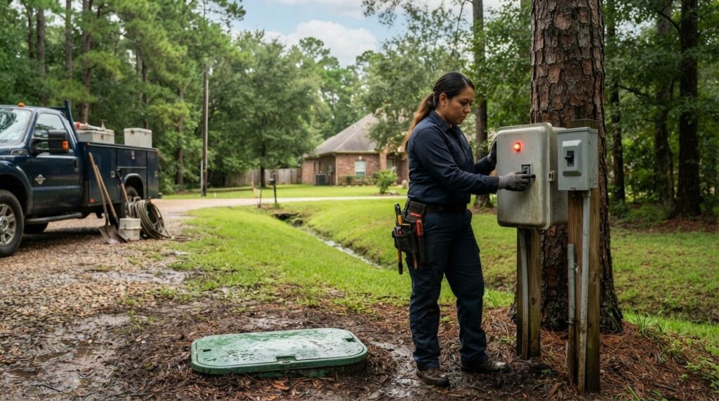 How to Troubleshoot Intermittent Septic Alarms in Huffman