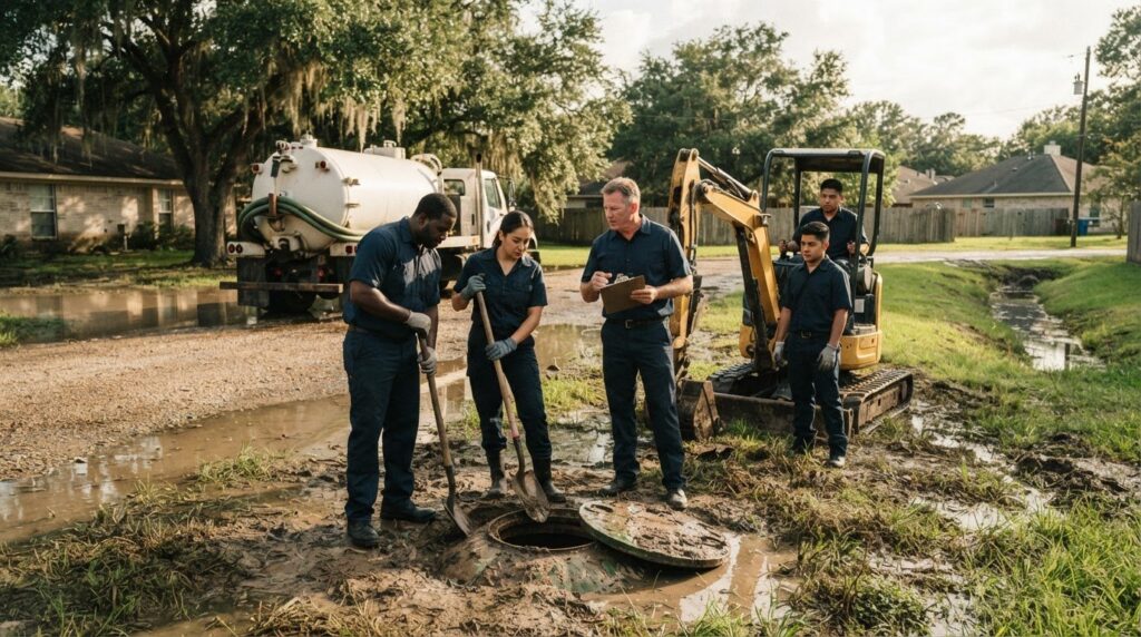 Septic Tank Pumping for Cypress Disaster Recovery Zones