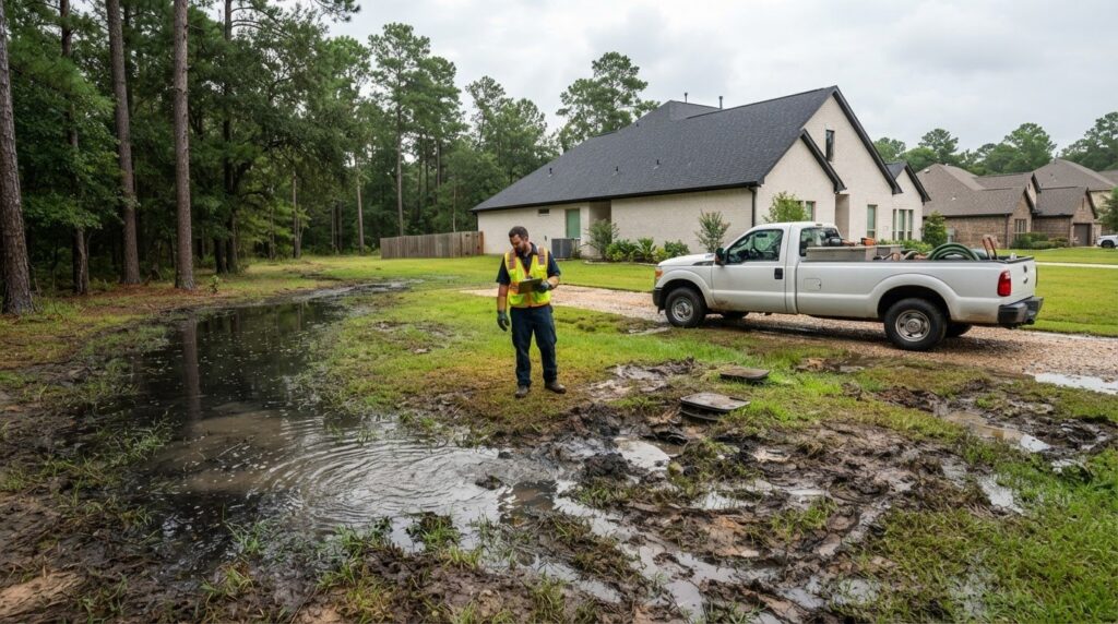 What Are the Risks of an Overflowing Septic Tank in Huffman, TX?